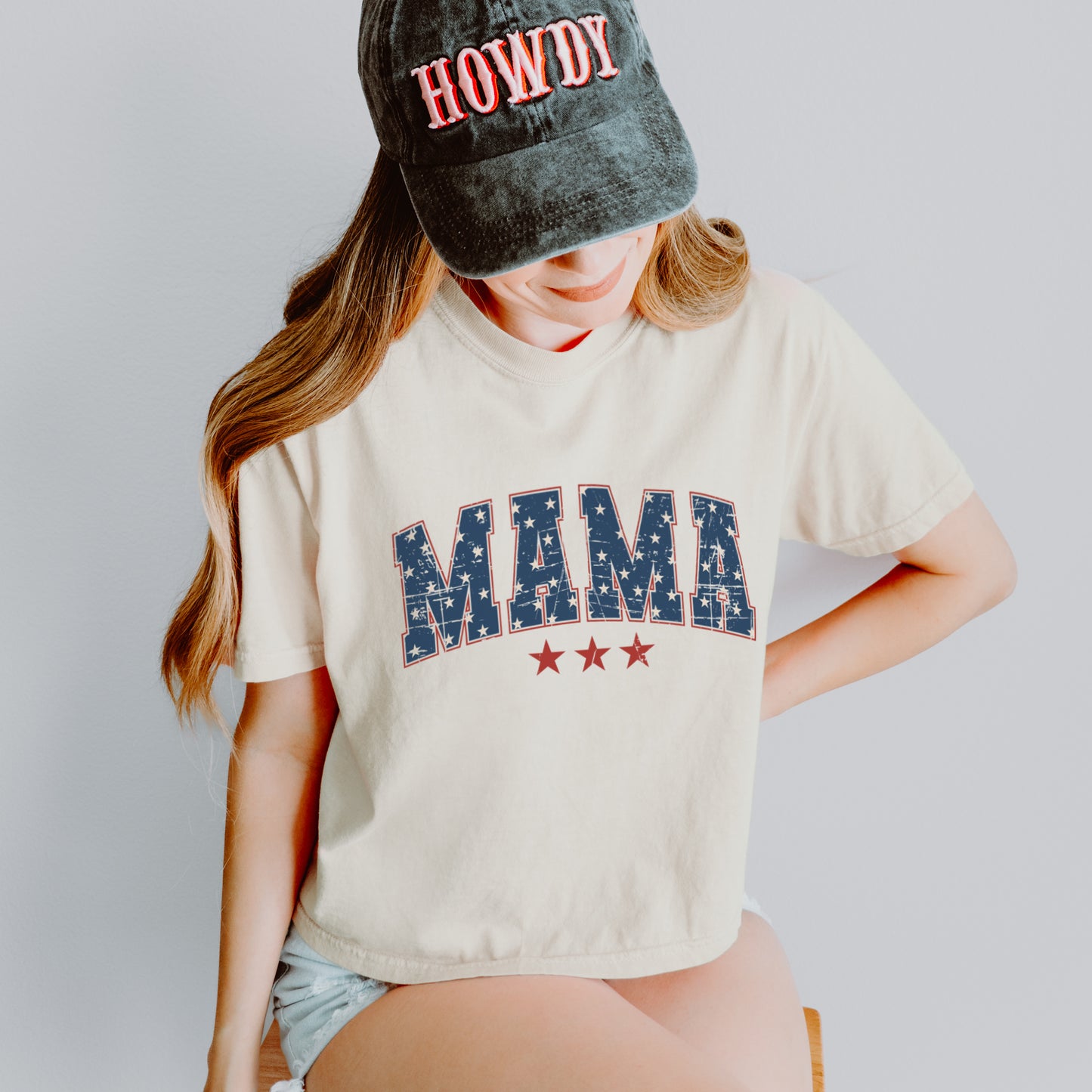American Mama Crop Top