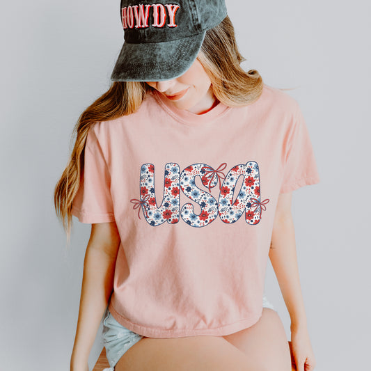 USA Crop Top